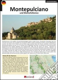 Montepulciano und Montefollonico. Ediz. tedesca libro