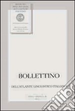 Bollettino dell'Atlante Linguistico Italiano libro