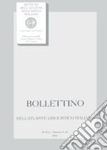 Bollettino dell'Atlante Linguistico Italiano. 3ª serie (2016). Vol. 40 libro