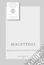 Bollettino dell'atlante linguistico italiano. 3ª serie. Vol. 39 libro