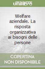 Welfare aziendale. La risposta organizzativa ai bisogni delle persone libro