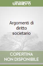 Argomenti di diritto societario