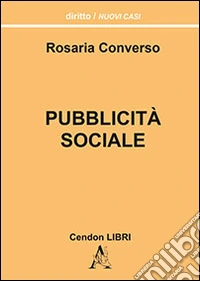 Pubblicità sociale libro