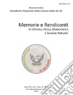 Memorie e rendiconti di chimica, fisica, matematica e scienze naturali libro