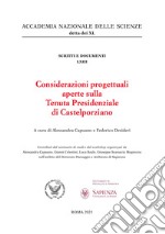 Considerazioni progettuali aperte sulla Tenuta Presidenziale di Castelporziano libro