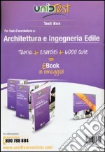 Test Box architettura e ingegneria edile. Teoria-Esercizi-6.000 quiz. Con software di simulazione. Con e-book libro