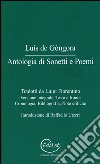 Antologia di sonetti e poemi libro di Góngora Luís de