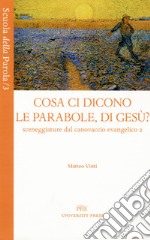 Cosa ci dicono le parabole, di Gesù? Sceneggiature dal canovaccio evangelico libro