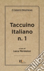 Taccuino italiano. Vol. 1 libro