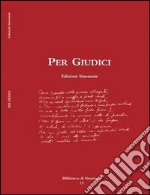 Per giudici libro