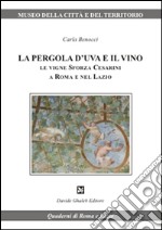 La pergola d'uva e il vino. Le vigne Sforza Cesarini a Roma e nel Lazio libro