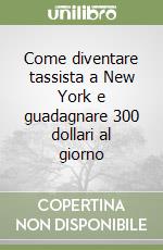 Come diventare tassista a New York e guadagnare 300 dollari al giorno