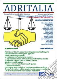 ADR Italia (2015). Vol. 1