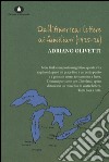 Dall'America: lettere ai familiari (1925-26) libro di Olivetti Adriano