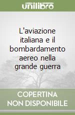 L'aviazione italiana e il bombardamento aereo nella grande guerra libro