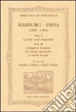 Marburg-Pavia (1988-1989). Ediz. italiana e tedesca libro