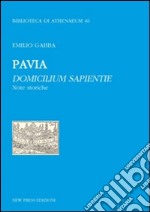 Pavia, domicilium sapientie libro