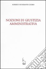 Nozioni di giustizia amministrativa