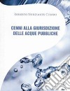 Cenni alla giurisdizione delle acque pubbliche libro di Nunziante Cesàro Roberto