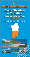 Sud Sardegna. Carta stradale e turistica. Le spiagge e la costa 1:300.000 libro