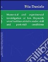 Numerical and experimental investigation of low Reynolds number wind turbine airfoil under stall and post-stall conditions libro