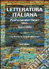 Letteratura italiana. Poeti e narratori italiani 2015, testi e critica libro