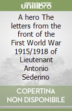 A hero The letters from the front of the First World War 1915/1918 of Lieutenant Antonio Sederino libro