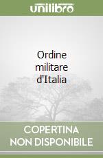 Ordine militare d'Italia libro