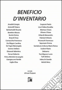 Beneficio d'inventario libro