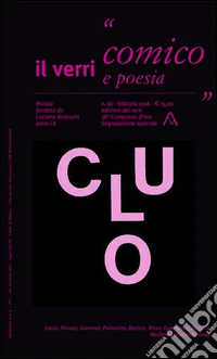 Il Verri. Vol. 60: «Comico e poesia»