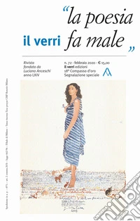 Il Verri (2020). Vol. 72: La poesia fa male libro