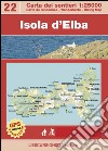 Isola d'Elba. Große Elba-Durchquerung. Con carta escursionistica 1:25.000 libro