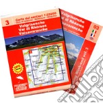 Valgrisenche-Val di Rhemes-Valsavarenche. Scala 1:25.000. Ediz. multilingue. Con mappa escursionistica 1:25000 libro