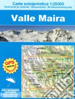 Valle Maira 1:25000. Carta dei sentieri-Carte de randonée-Wanderkarte-Hiking Map libro