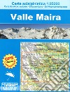 Valle Maira 1:25000. Carta dei sentieri-Carte de randonée-Wanderkarte-Hiking Map libro