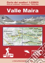 Valle Maira 1:25000. Carta dei sentieri-Carte de randonée-Wanderkarte-Hiking Map. Ediz. multilingue libro