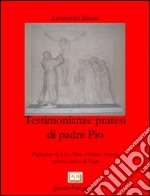 Testimonianze pratesi su padre Pio libro