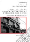 La tutela della salute e della sicurezza sul lavoro libro di Pascucci Paolo