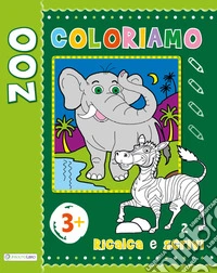 Lo zoo. Ripassa, scrivi, colora. Maxi color. Ediz. illustrata libro