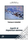 Aspetti di linguistica saurana libro