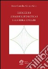 Esercizi di analisi matematica 1 e algebra lineare libro