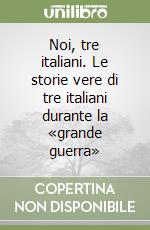 Noi, tre italiani. Le storie vere di tre italiani durante la «grande guerra» libro