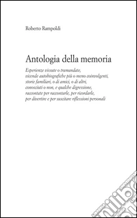 Antologia della memoria