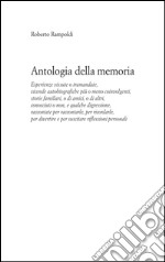 Antologia della memoria libro