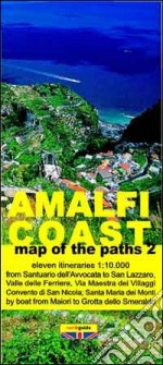 Map of the paths of the Amalfi coast. Scale 1:10.000. Vol. 2: From Maiori to Fiordo di Furore libro