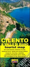 Map of Cilento and Vallo di Diano. The 100 wonders libro