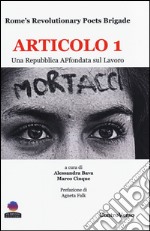 Articolo 1. Una Repubblica AFfondata sul lavoro libro