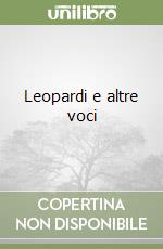 Leopardi e altre voci