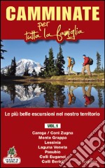 Camminate per tutta la famiglia. Vol. 1: Carega/Coni Zugna, Monte Grappa, Lessinia, Laguna Veneta, Pasubio, Colli Euganei, Colli Berici libro