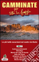 Camminate per tutta la famiglia. Vol. 2: Catinaccio (Dolomiti), Oltradige, Monti del Lago di Garda, Valle del Piave, Altopiano di Renon, Lungo il Brenta, Monte Grappa libro